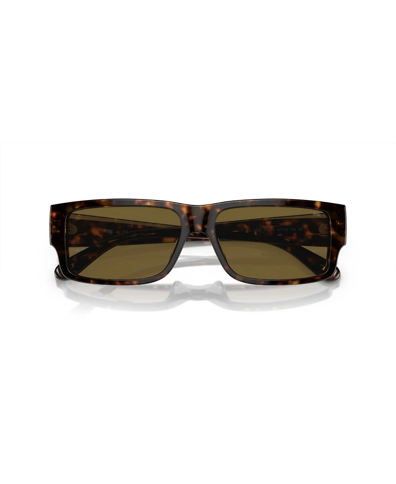 Diesel Men's Rectangle Sunglasses, DL2003