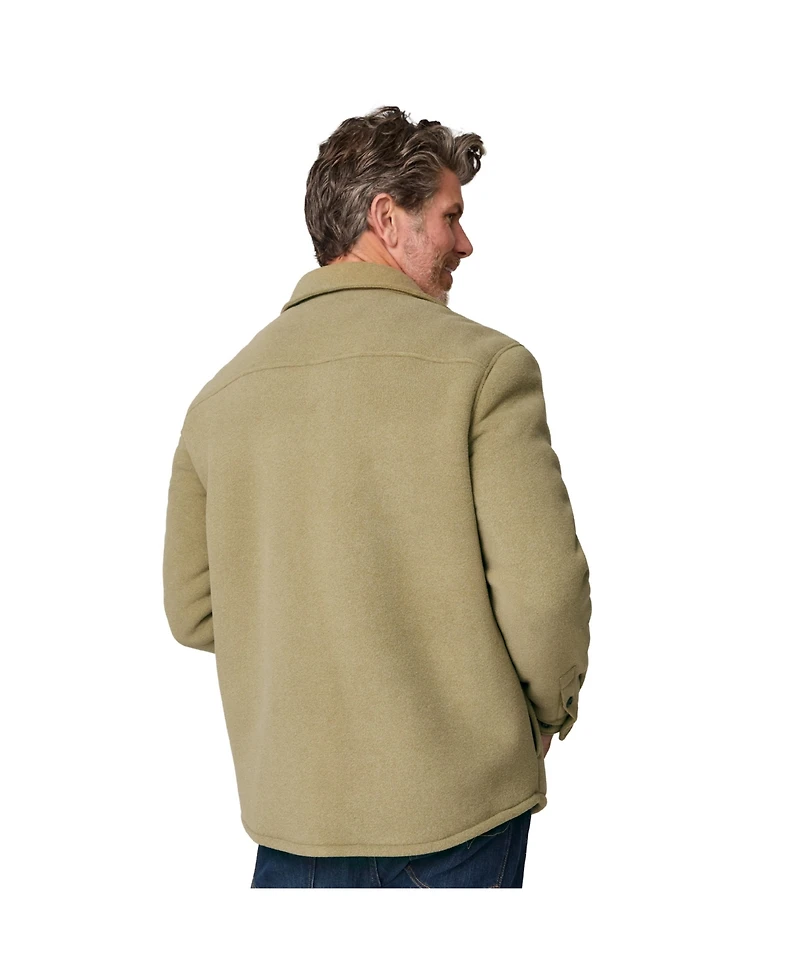 Free Country Men's Sueded Tundra Fleece Shirt Jacket