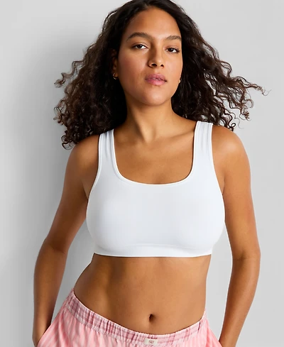 State of Day Women's Square-Neck Seamless Bralette, Macy's Exclusive