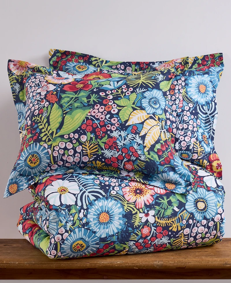Levtex Home Night Garden Reversible 3-Pc. Duvet Cover Set
