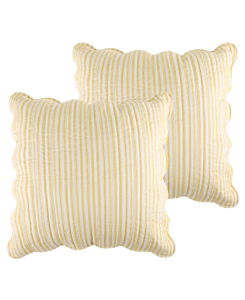 Levtex Home Daffodil 2-Pc. Sham Set, European