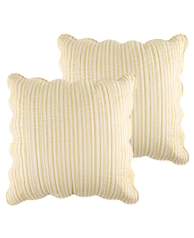 Levtex Home Daffodil 2-Pc. Sham Set, European