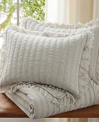 Levtex Wilhemina Stone Washed 3-Pc. Quilt Set, Full/Queen