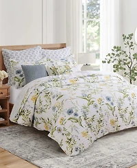 Levtex Viviana Watercolor Floral 2-Pc. Quilt Set, Twin