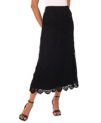 Vince Camuto Women's Crochet Midi Skirt
