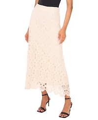 Vince Camuto Women's Crochet Midi Skirt