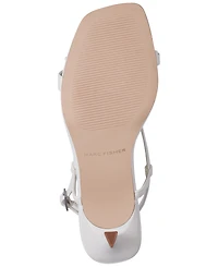 Marc Fisher Women's Danzy Bow Square Toe Dress Sandals