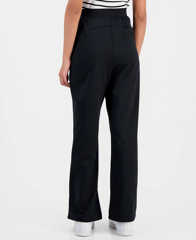 Derek Heart Juniors' High-Rise Pleated Wide-Leg Pants