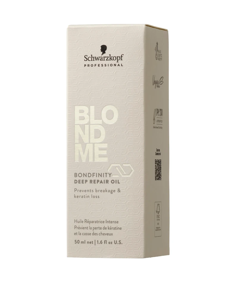 Schwarzkopf BlondMe Bondfinity Deep Repair Oil, 1.6 oz.