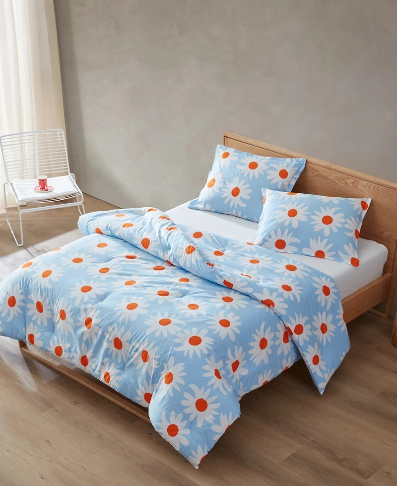 Marimekko Rakastaa Ei Rakasta Cotton 3-Pc. Comforter Set, King