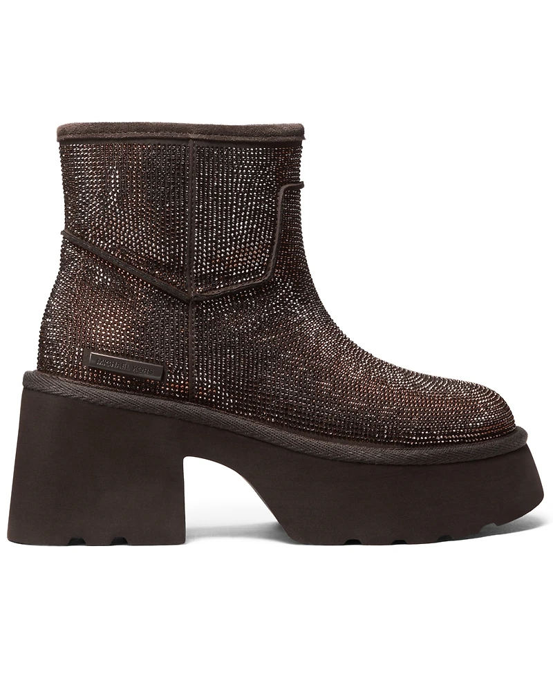 Michael Kors Women's Delilah Round Toe Booties