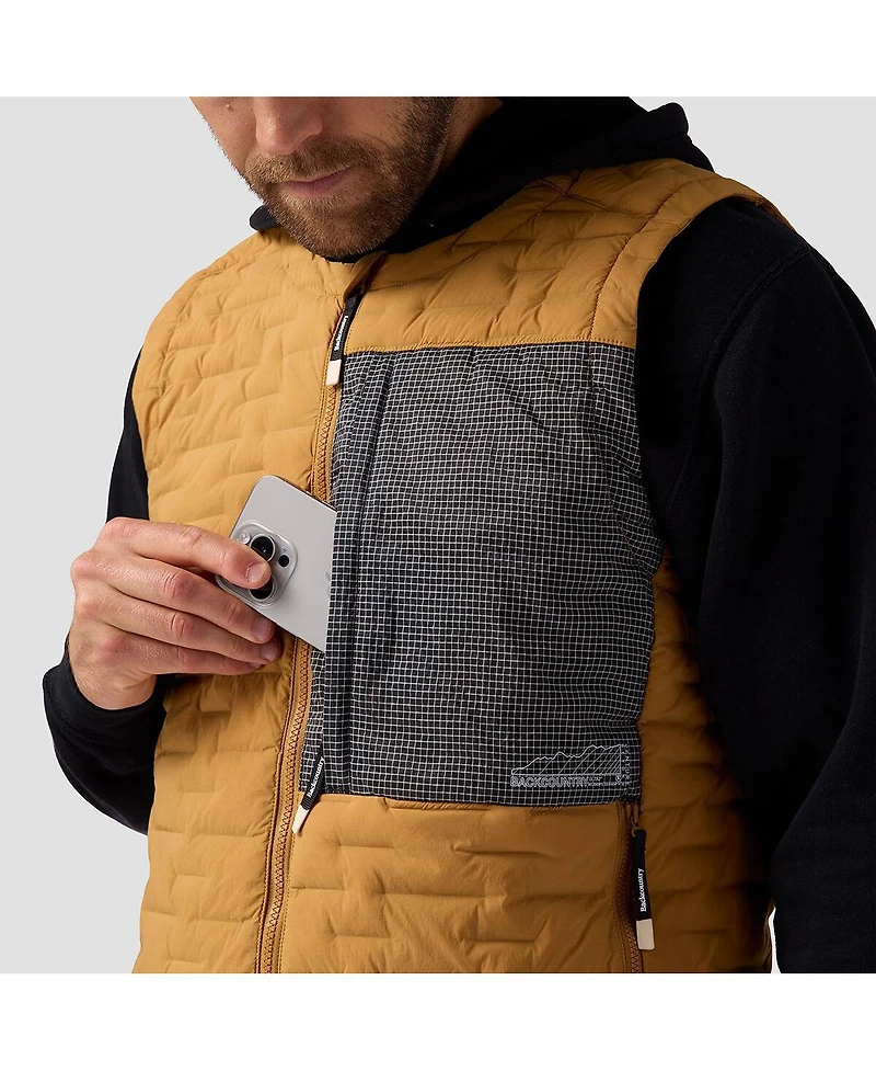 Backcountry Men's Peale Primaloft Stitch-Free Baffle Stretch Vest