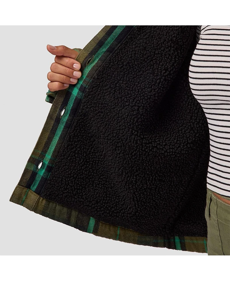 Backcountry Women's Venture Pile-Fleece Lined Flannel Jacket Casual Jackets