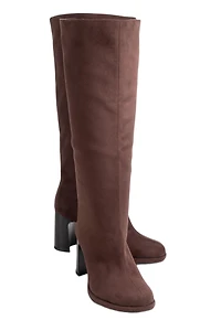 Prologue Shoes Josette Block Heel Knee High Boot (Women)