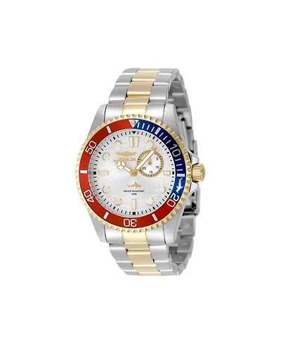 Invicta Men's Pro Diver Quartz Multifunction Silver Dial Watch