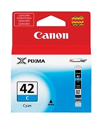 Canon Cli-42 Cyan Ink Cartridge for Pixma Pro-100 Inkjet Photo Printer, 2-Pack