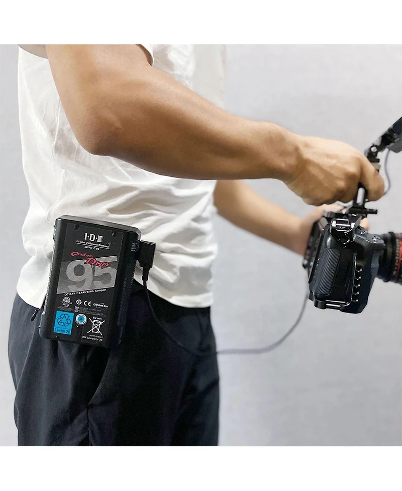 SmallRig Mini V Mount Battery Plate with Belt Clip