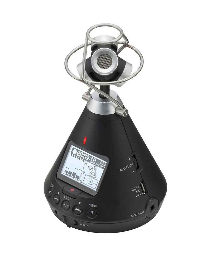Zoom H3-vr 360 Degree Virtual Reality Handy Audio Recorder with Built-In Ambisonics Mic Array