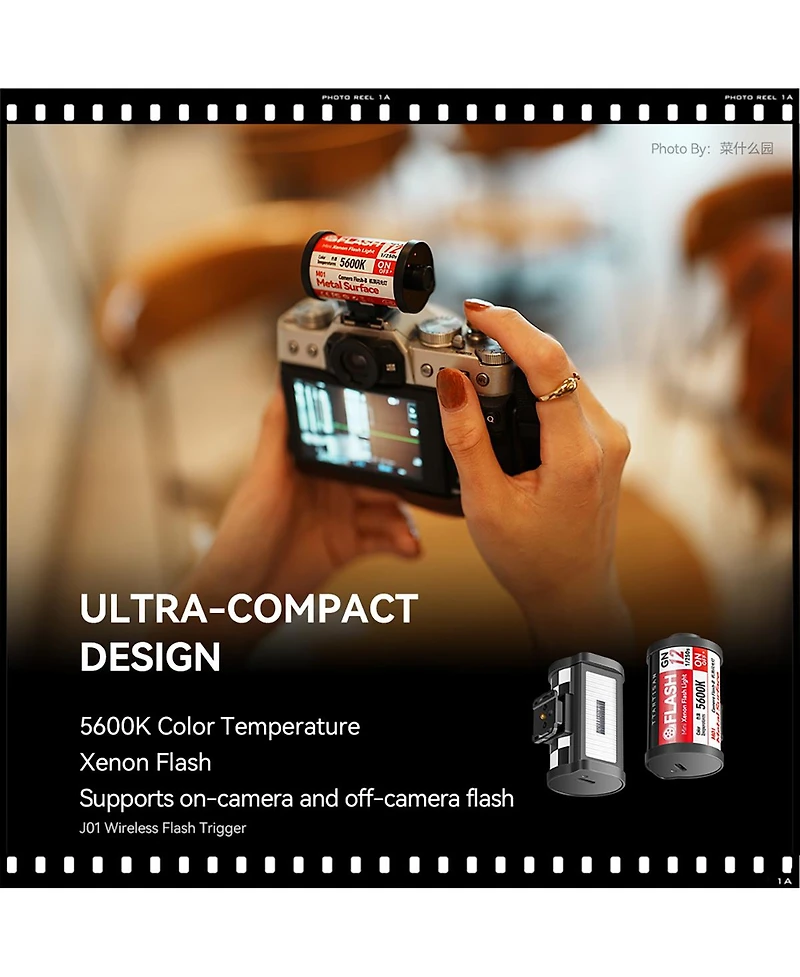 TTArtisan M01 Mini Xenon On-Camera Flash