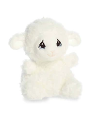 Aurora Mini Luffie Lamb Palm Pals Precious Moments Adorable Plush Toy White 5"