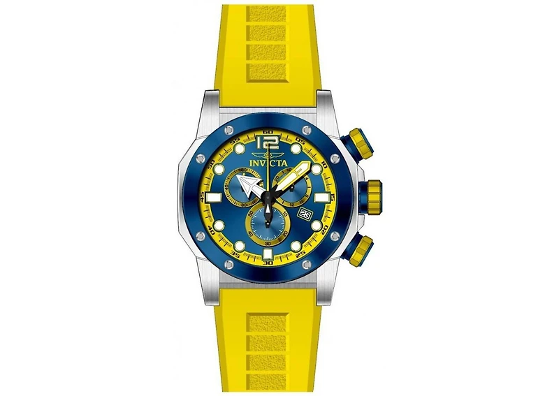 Invicta Men's 48982 Sea Hunter Quartz Chronograph Blue Dial Watch