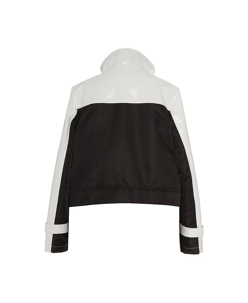 Caalo Women's Water-resistant Convertible Sustainable Raincoat