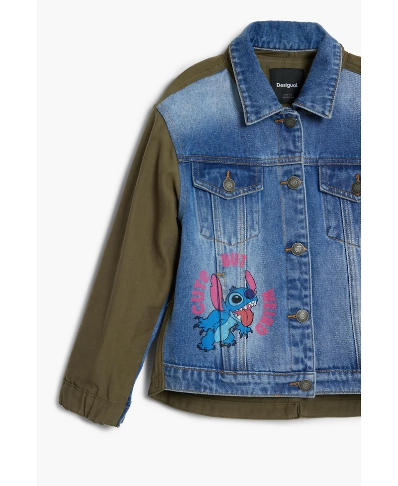 Desigual Girls's Stitch combined parka