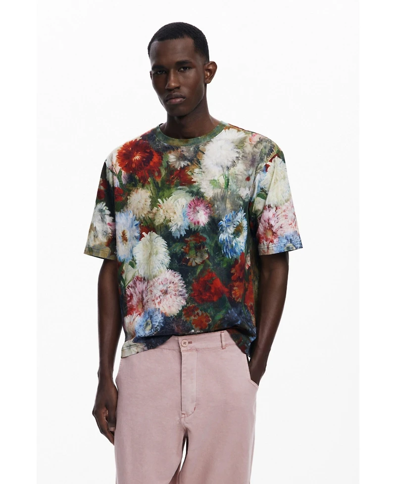Desigual Men's Long pants with topstitching