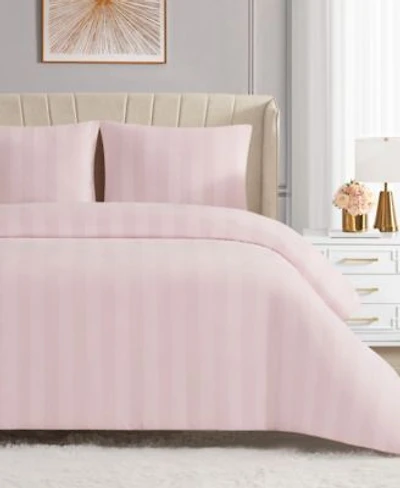 Juicy Couture Jenny Velour Striped Jacquard Comforter Set