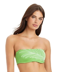 Sanctuary Midnight Breeze Embroidered Bandeau Swim Bra