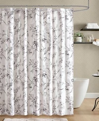 Laura Ashley Branch Toile Vintage Floral Shower Curtain