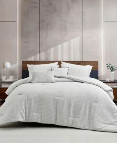 Kenneth Cole New York Embossed Waffle Comforter Set