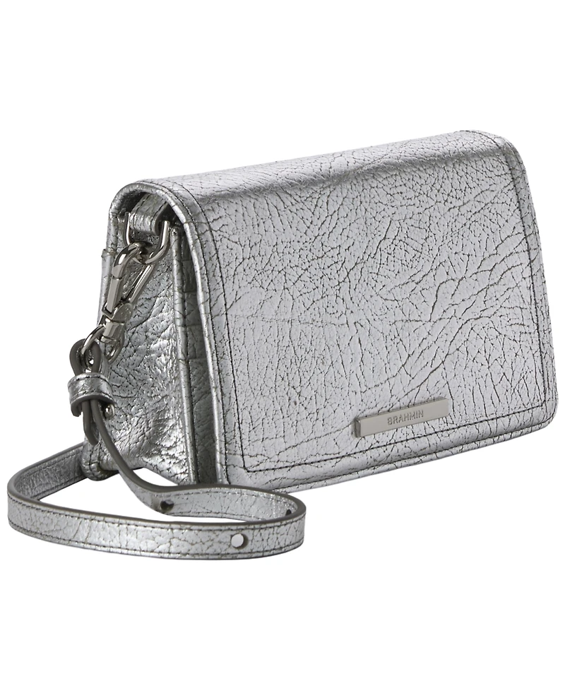 Brahmin Minuette Textured Mini Crossbody Bag