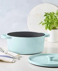 The Cellar Enameled Cast Iron 6-Qt. Dutch Oven, Exclusively at Macy's