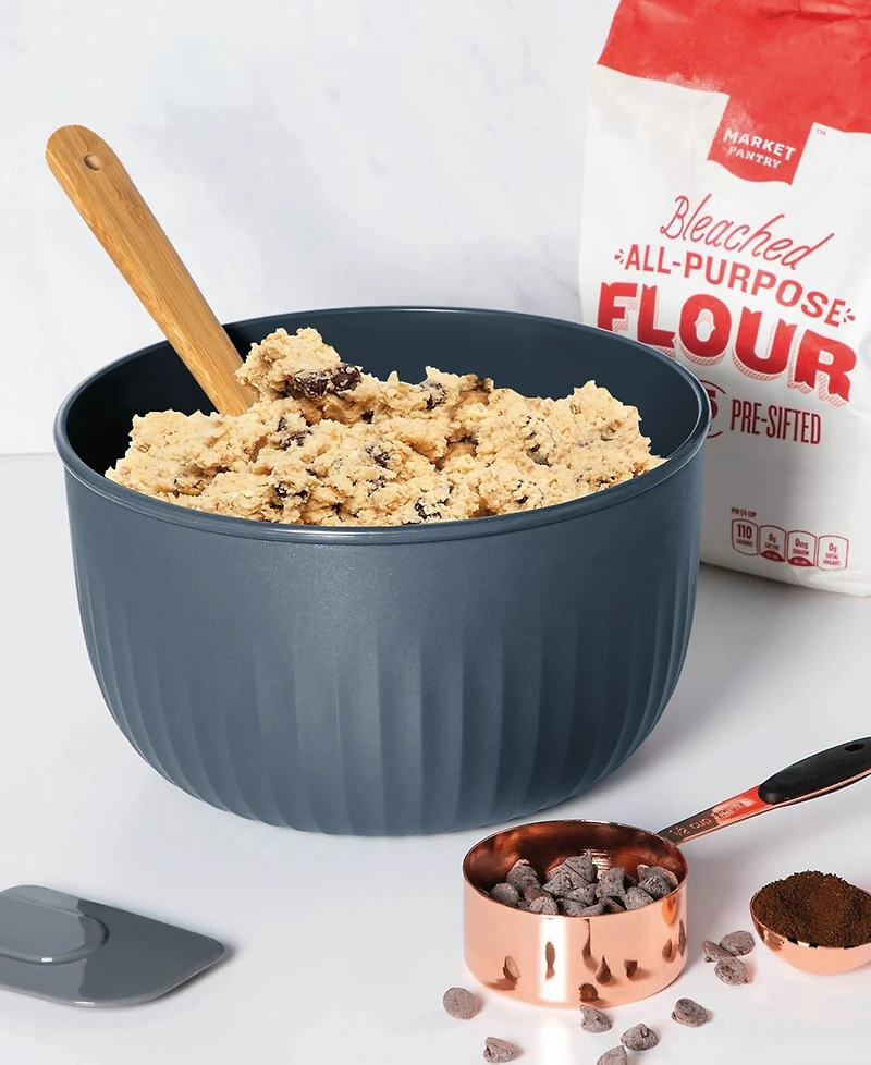 Art & Cook 8-Pc. Round Nesting Bowls Set with Lids