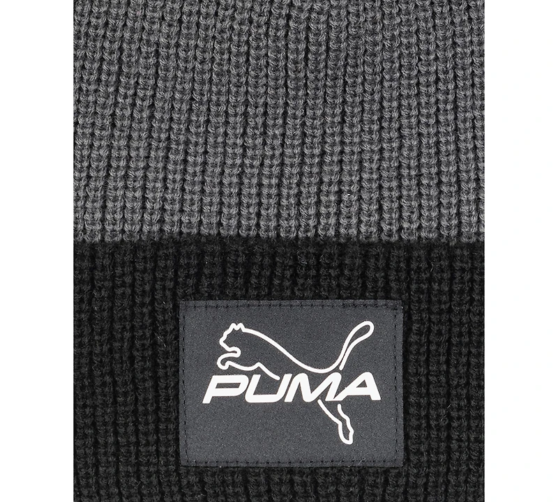 Puma Men's Color Block Sportsy Cuff Beanie