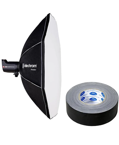 Elinchrom 53" Rotalux Octa Softbox, Bundle with Savage 2"x55 Yards Gaffer Tape