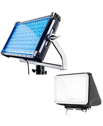 Creamsource Vortex8 2x1 650W Rgbw Led Light Panel, with Airglow 2x1 Booklight