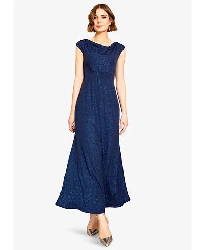 Alie Street London Women's Cruise Cowl Neck Maxi Dress