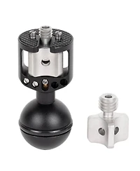 Wooden Camera Universal Ultra Arm Ball with Combo 1/4-20 & 3/8-16 Screw Knob