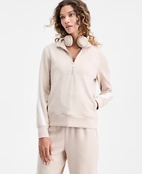 Id Ideology Women's Half-Zip Sweatshirt, Macy's Exclusive