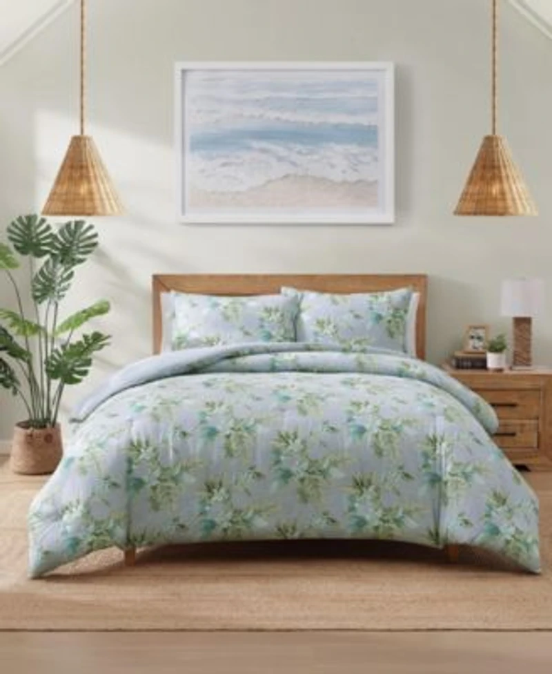 Tommy Bahama Floral Enchantment 3 Pc. Comforter Set