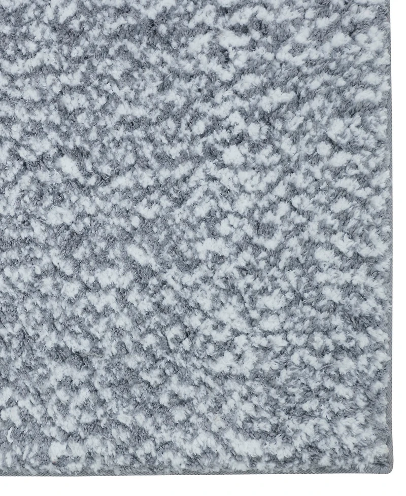 Vcny Home Heathered Memory Foam Bath Rug, 17" x 24"