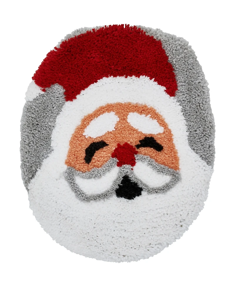 Vcny Home Santa Holiday Bath Rug Set, 2 Count