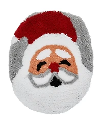 Vcny Home Santa Holiday Bath Rug Set, 2 Count