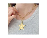 Chunky Star Pendant Necklace