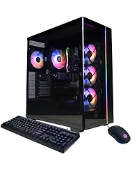 CyberPowerPC Gamer Master Gaming Desktop Computer, Amd Ryzen 7 8700F 4.1GHz, 16GB Ram, 2TB Ssd, Amd Radeon Rx 9060 Xt 8GB, Windows 11 Home, Black