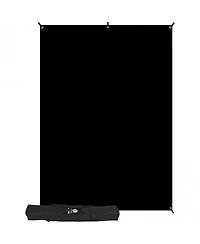 Westcott 5 x 7' Black X-Drop Backdrop Kit, with X-Drop Stand and Travel Case