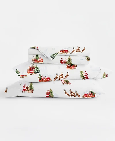 ienjoy Home Holiday Pattern 3-Pc. Sheet Set, Twin