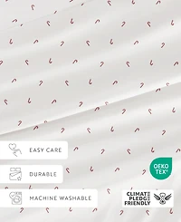 ienjoy Home Holiday Pattern 3-Pc. Sheet Set, Twin